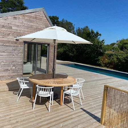 Magnifique villa avec piscine, à 5 min des plages Landunvez Extérieur photo
