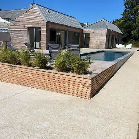 Magnifique villa avec piscine, à 5 min des plages Landunvez Extérieur photo
