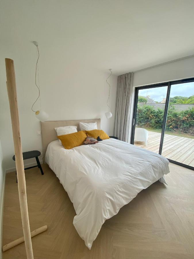 Magnifique villa avec piscine, à 5 min des plages Landunvez Extérieur photo